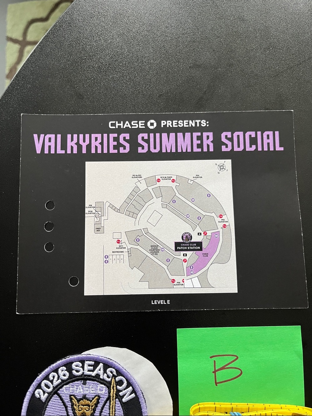 Golden State Valkyries Patch, 8/7/26 Summer Social Giveaway, NEW. (Bundle B) - Picture 7 of 8